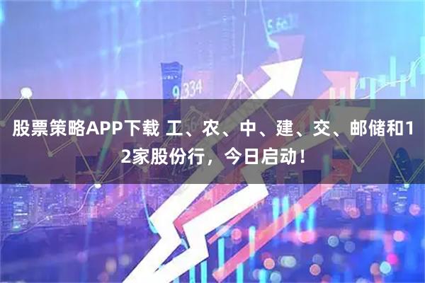 股票策略APP下载 工、农、中、建、交、邮储和12家股份行，今日启动！